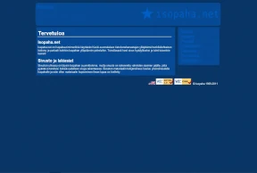The last website created under the pseudonym Isopaha contained what I thought were great animated menus.